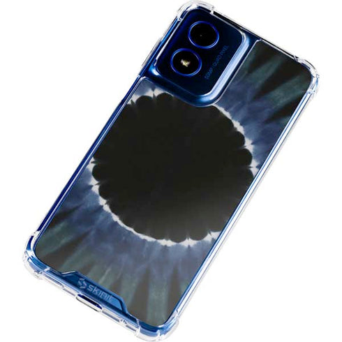 Liquid Blue Tie Dye - Sunflower Moto G 5G (2024) Clear Case